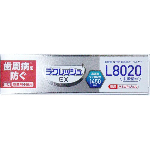 ジェクス ラクレッシュEX 薬用ハミガキジェル 80g