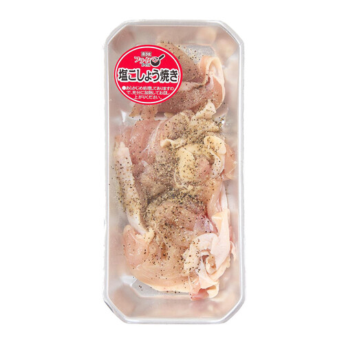 【冷蔵】 若どりもも肉 味付焼肉用(塩こしょう) 100g