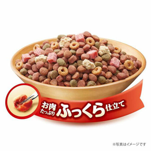 【ペット用】 ユニ・チャーム 【国産】グラン・デリ お肉たっぷりふっくら仕立て 小粒タイプ 低脂肪設計 鶏ささみ ビーフ 緑黄色野菜 小魚 チーズ入り 750g