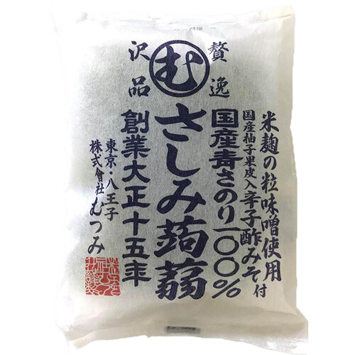 むつみ 贅沢逸品 さしみ蒟蒻 195G Green Beans | グリーン