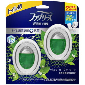 P&G ファブリーズW消臭 トイレ用消臭剤+抗菌 クリスプ・ガーデン