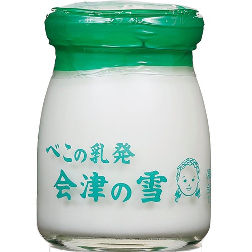 会津中央乳業 べこの乳発会津の雪 無糖 90ml