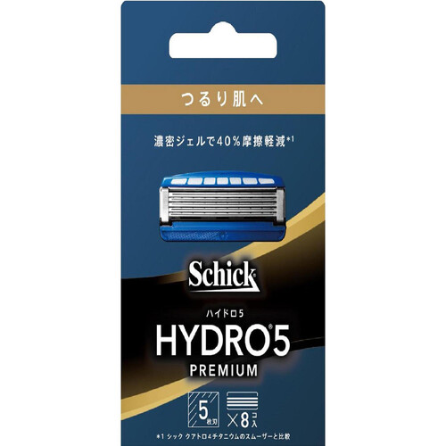Schick hydro5 Premium 替刃8個入り×4箱