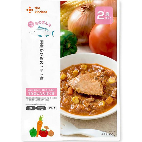 the kindest 国産かつおのトマト煮 2歳頃から 100g