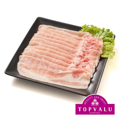 うまみ和豚 国産豚肉ロース超うす切り 120g～180g 【冷蔵】トップバリュ