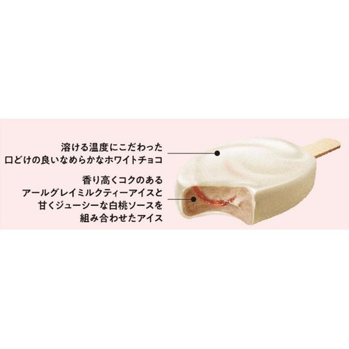 森永乳業 PARM 白桃&アールグレイ 80ml