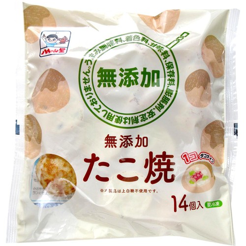 八ちゃん堂 添加物が気になる方のたこ焼【冷凍】 14個入(280g)