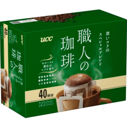 UCC 職人の珈琲 ワンドリップコーヒー 深いコクのスペシャルブレンド 7g x 40P