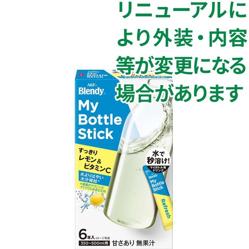 味の素AGF ブレンディ マイボトルスティック すっきりレモン&ビタミンC 6本