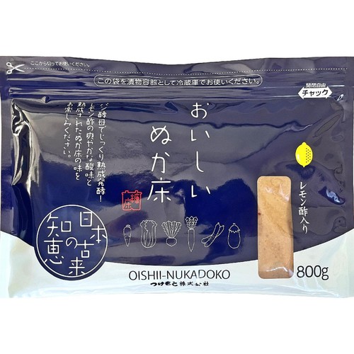 つけもと おいしいぬか床パック 800g