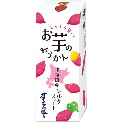 PLUSワン 北海道産シルクスイートお芋のようかん オホーツクの塩使用 55g
