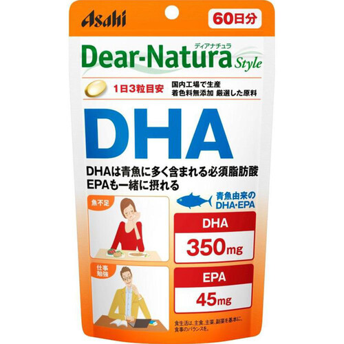 アサヒグループ食品 ディアナチュラスタイル DHA 180粒