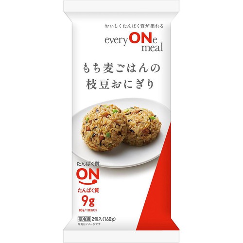 ニチレイフーズ もち麦ごはんの枝豆おにぎり【冷凍】 2個入(160g)
