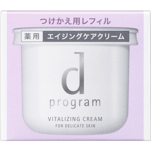 dプログラム バイタライジングクリーム 敏感肌用 つけかえ用 レフィル 3個 dプログラム バイタライジングクリーム 敏感肌用クリーム つけかえ用