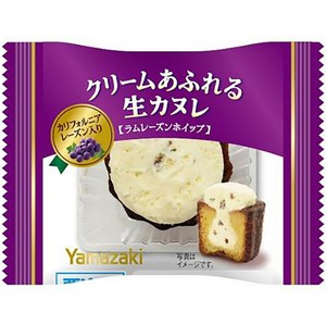 ヤマザキ クリームあふれる生カヌレ ラムレーズン 1個 Green Beans