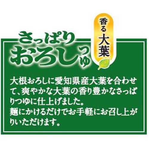 イチビキ さっぱりおろしつゆ 大葉 1人前 x 2食(136g)