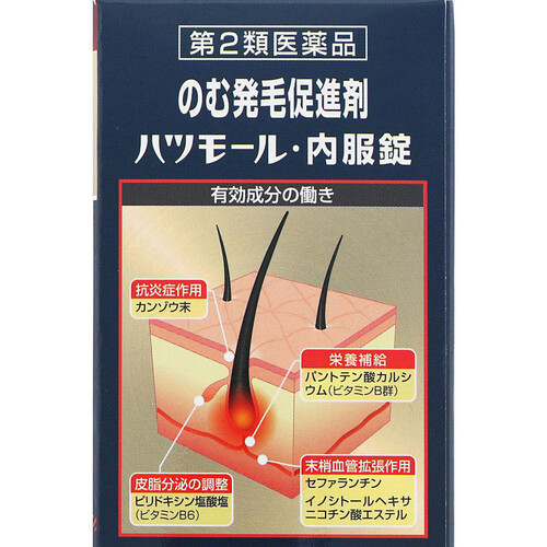 Amazon | 【第2類医薬品】ハツモール内服錠 180錠 | 田村治照堂