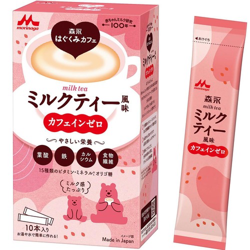 森永乳業 はぐくみカフェ ミルクティー風味 10本入り Green Beans