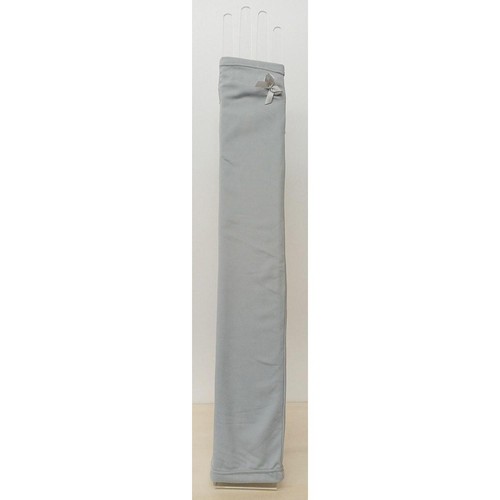 イチーナ UVロングアームカバー 長さ約50cm 接触冷感 グレー