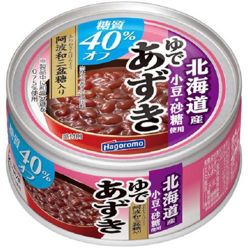 はごろもフーズ ゆであずき糖質40%オフ 165g
