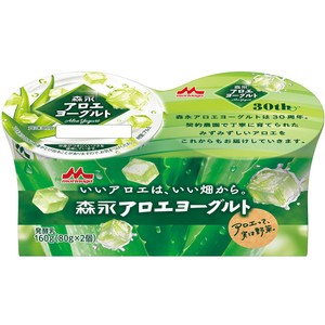 森永乳業 アロエヨーグルト 80g x 2個 Green Beans | グリーンビーンズ