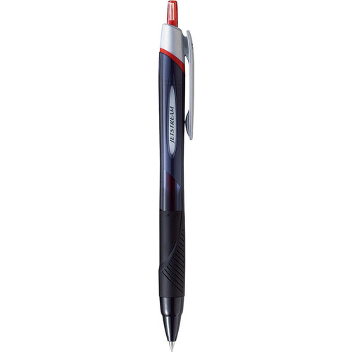 三菱鉛筆 ジェットストリーム スタンダードボールペン 赤 0.38mm 油性