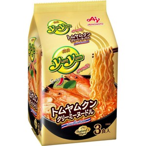味の素 YumYum トムヤムクンクリーミーヌードル 3食入 Green Beans