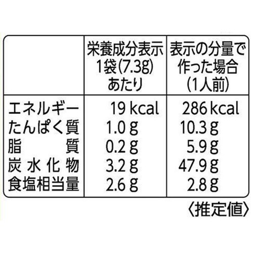 エスビー食品 とりしょうがぞうすいの素 7.3g x 2袋入