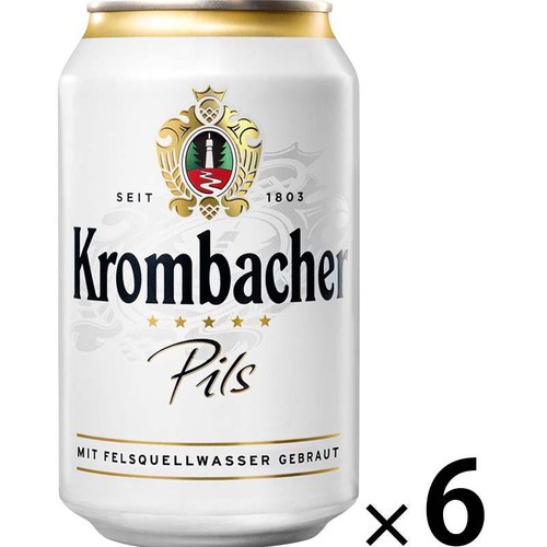 クロンバッハ ピルス 6缶パック 330ml x 6本