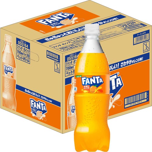 コカ・コーラ ファンタ オレンジ 1ケース 700ml x 20本 Green Beans