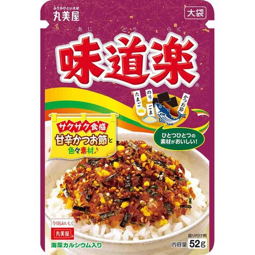 丸美屋 味道楽 大袋 52g