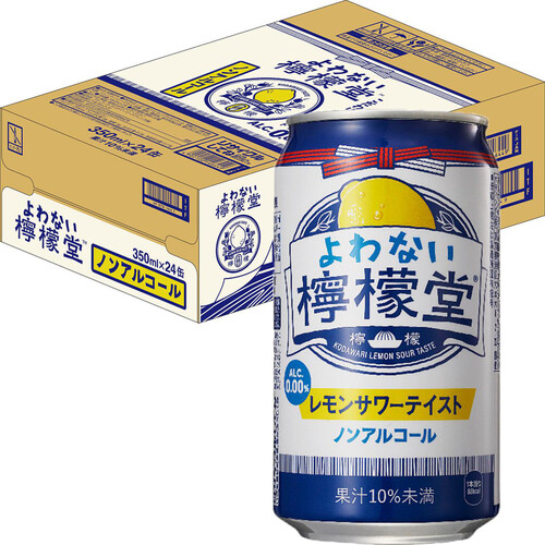 コカ・コーラ よわない檸檬堂 1ケース 350ml x 24本