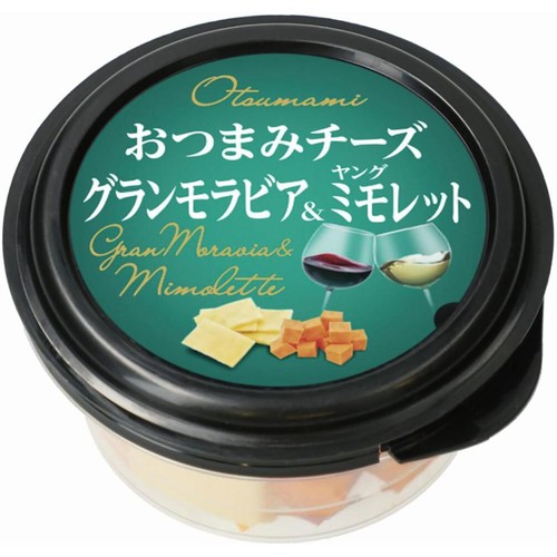 東京デーリー おつまみチーズ グランモラビア&ミモレット 40g