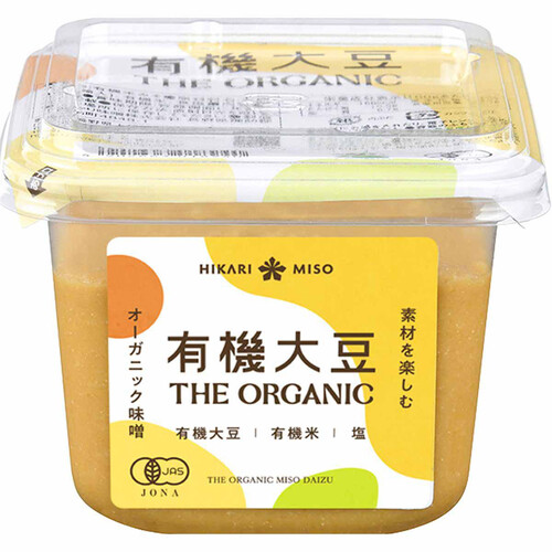 ひかり味噌 THE ORGANIC 有機大豆 400g