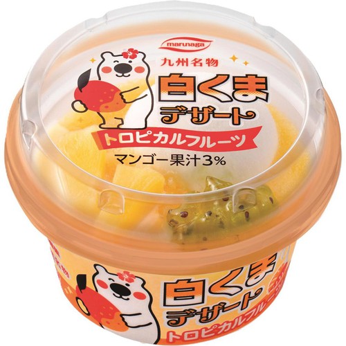 丸永製菓 白くまデザートトロピカルフルーツ 175ml