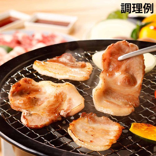 【冷凍】 鹿児島黒豚焼肉用盛合せ(ばら・かたロース) 400g