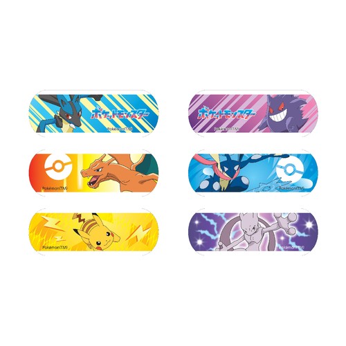 ニチバン ケアリーヴ ポケットモンスター ブルー ジュニアサイズ18枚