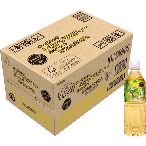 オーガニック レモングラスティー＜ケース＞ 525ml x 24本 トップ