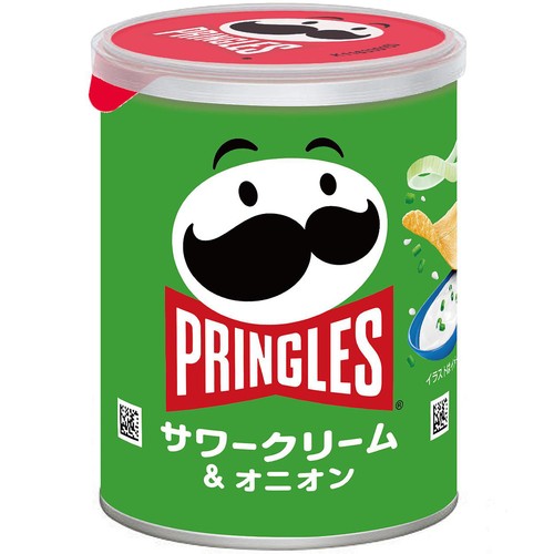 日本ケロッグ プリングルズサワークリーム&オニオン 53g Green Beans