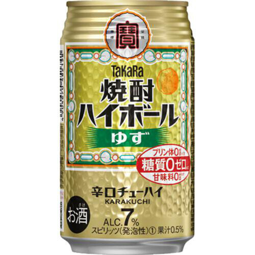 宝 焼酎ハイボール ゆず 350ml