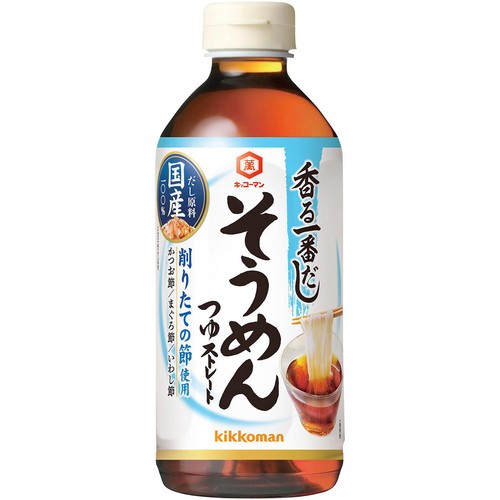 キッコーマン 香る一番だし そうめんつゆ 500ml
