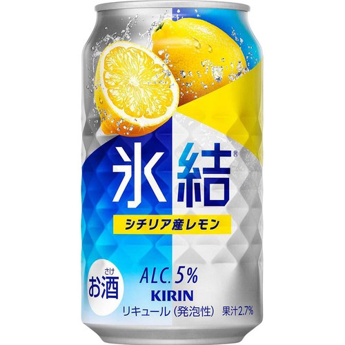 【5%】 キリン 氷結レモン 1ケース 350ml x 24本