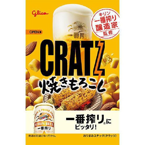 江崎グリコ クラッツ焼きもろこし 42g