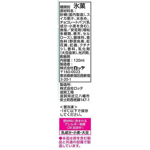 ロッテ BIGスイカバー 120ml