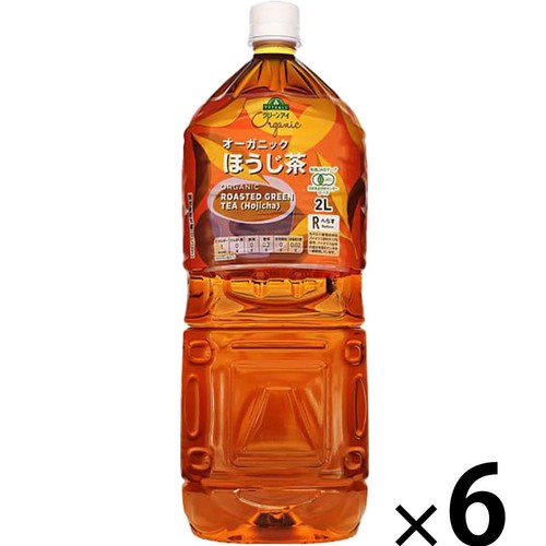 オーガニック ほうじ茶＜ケース＞ 2000ml x 6本 トップバリュ グリーン