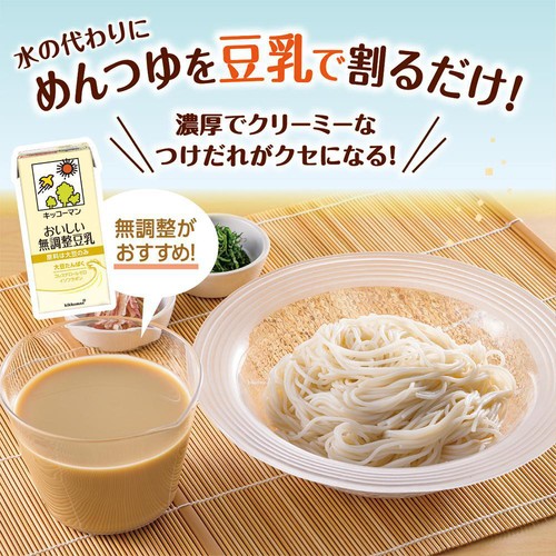 キッコーマン おいしい無調整豆乳 500ml Green Beans | グリーン