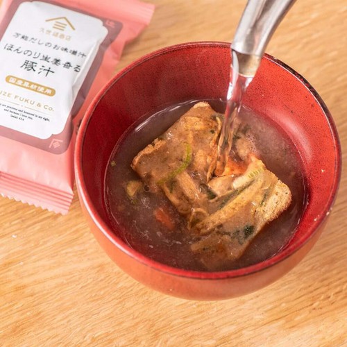 サンクゼール 久世福商店 万能だしのお味噌汁 生姜香る豚汁 4食