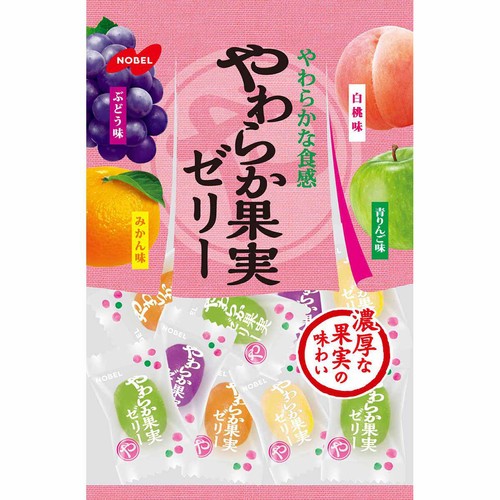 ノーベル やわらか果実ゼリー 230g