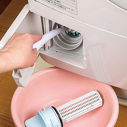 まめいた SP洗濯機フィルターブラシ LB-338 Green Beans | グリーン