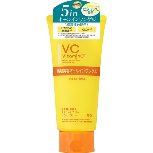 ビタミンC配合保湿美容オールインワンゲル 180g トップバリュベストプライス